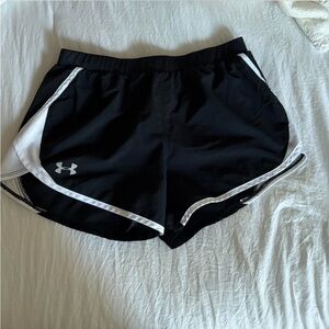 Black Under Armour athletic shorts